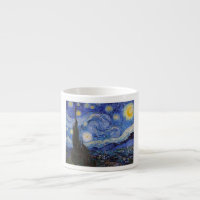 Starry Night: Town Saint Remy by Vincent Van Gogh