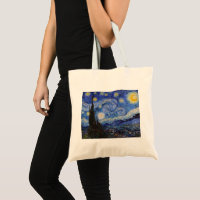 Starry Night: Town Saint Remy by Vincent Van Gogh