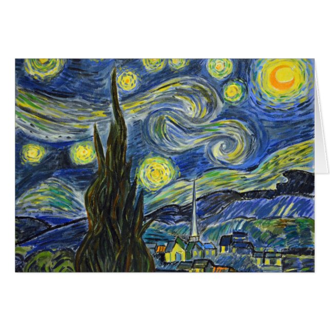 Starry Night, Van Gogh (Front Horizontal)