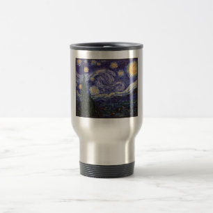 Starry Night, Van Gogh French Town Saint Remy Travel Mug