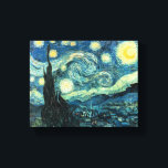 Starry Night Van Gogh Wrapped Canvas Print<br><div class="desc">Starry Night Van Gogh Wrapped Canvas Print</div>
