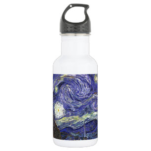 Starry Night, Vincent Van Gogh. 532 Ml Water Bottle