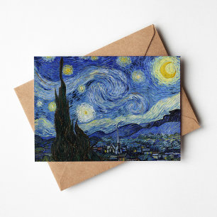 Starry Night Vincent van Gogh Card