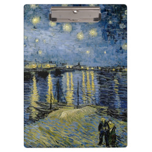 Starry Night Vincent van Gogh Clipboard