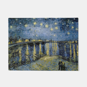 Starry Night Vincent van Gogh Doormat