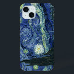 Starry Night Vincent van Gogh Fine Art Painting iPhone 15 Mini Case<br><div class="desc">Vincent van Gogh (Dutch, 1853 - 1890) Starry Night, 1889, Oil on canvas Unframed: 73 × 92 cm (28.7 × 36.2 in) This painting depicts the view from the east facing window of Van Gogh's asylum room at Saint-Rémy-de-Provence, he added an idealised village. It has been in the permanent collection...</div>