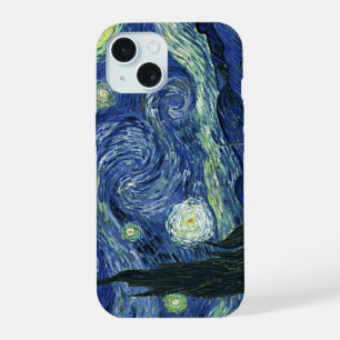 Starry Night Vincent van Gogh Fine Art Painting iPhone 15 Case