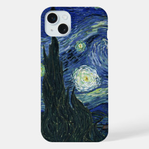 Starry Night Vincent van Gogh Fine Art Painting iPhone 15 Plus Case