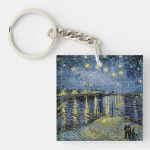 Starry Night Vincent van Gogh Key Ring