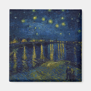 Starry Night, Vincent van Gogh Magnet