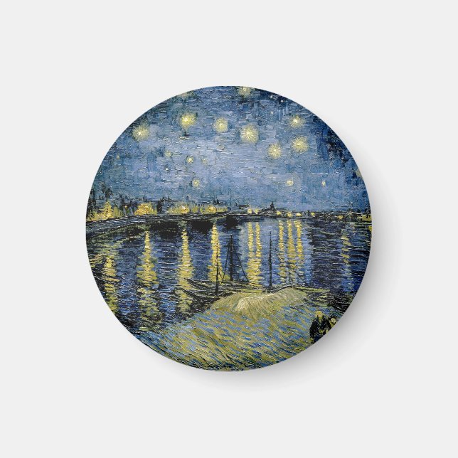  Starry Night  Vincent  van Gogh  Magnet (Front)