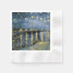 Starry Night Vincent van Gogh Napkin