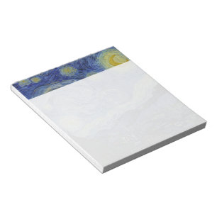 Starry Night Vincent van Gogh Notepad
