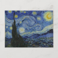 Starry Night Vincent van Gogh Painting