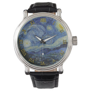 Starry Night Vincent van Gogh Painting Watch