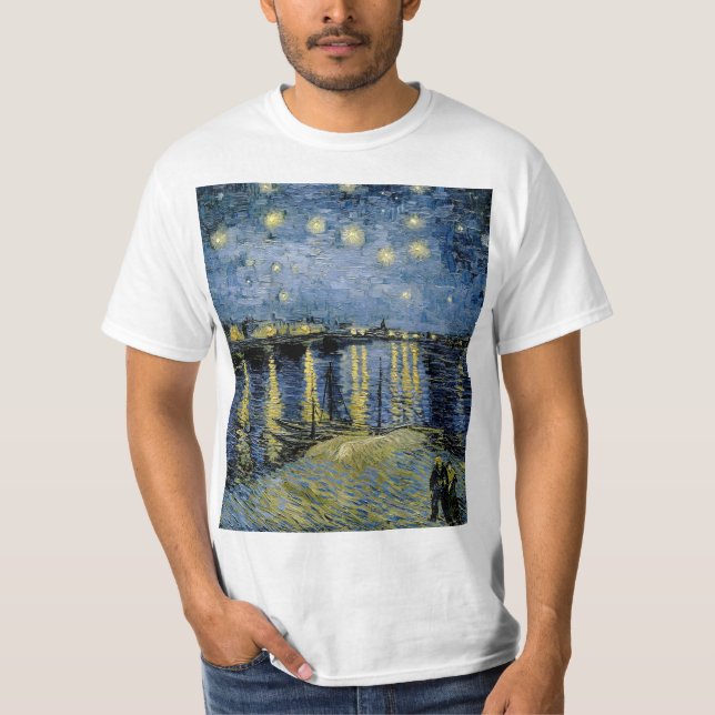  Starry Night  Vincent  van Gogh     T-Shirt (Front)
