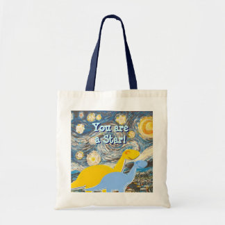 Starry Night You are a Star Dinosaurs Bag