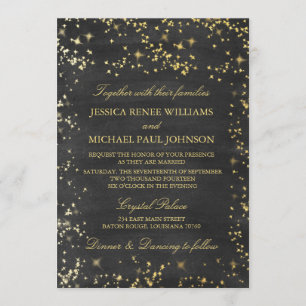 Starry Nights Wedding Invitations