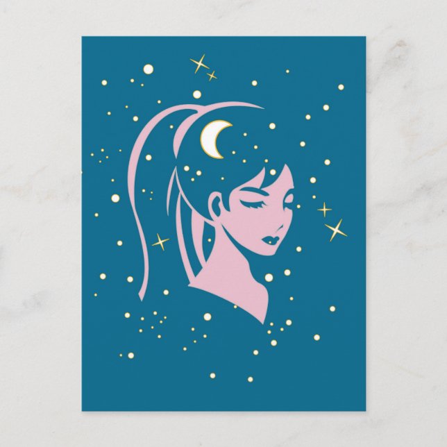 Starry nite postcard (Front)