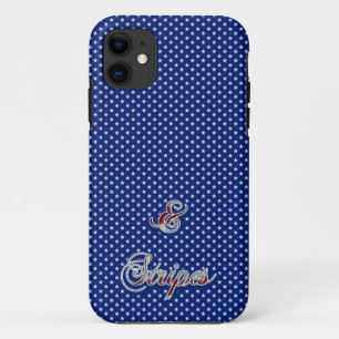 Starry Pattern Stars and Stripes Funny Case-Mate iPhone Case