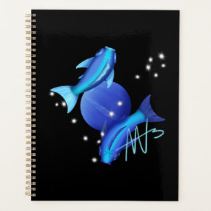 Starry Pisces Neptune Zodiac Planner