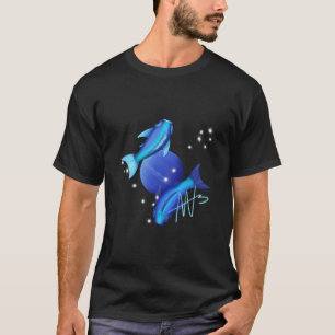 Starry Pisces Neptune Zodiac T-Shirt