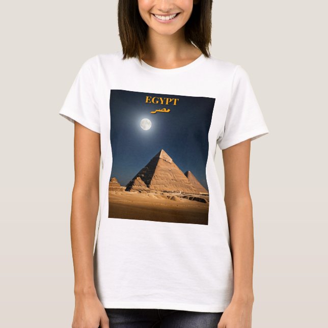 Starry Pyramid Dreams T-shirt (Front)