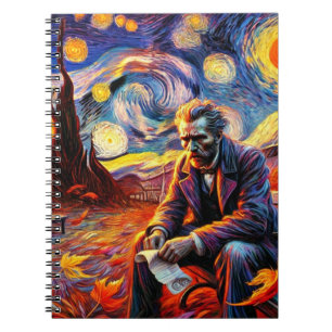 Starry Reflection Notebook - Columbus Day