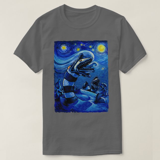 Starry Saturn T-Shirt (Design Front)