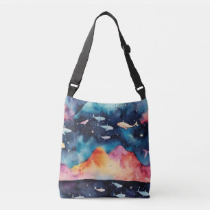 Starry Seascape Crossbody Bag