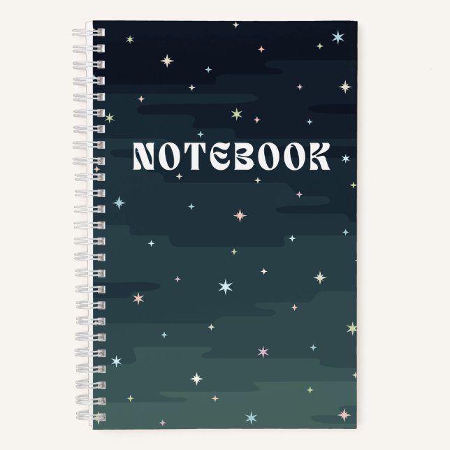 Starry Sky  Notebook (Front)