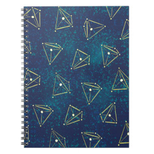 Starry Sky Space Chemistry Constellations Notebook