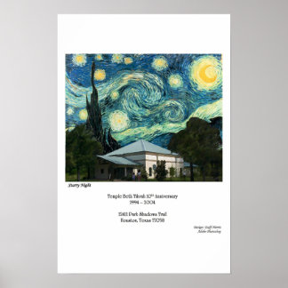 Starry Starry TBT Night Poster
