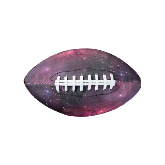 Starry Stars Outer Space Galaxy Planetary Pattern Football (Front)