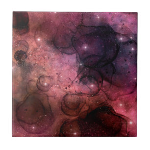Starry Stars Space Galaxy Pattern Outer Space Tile
