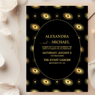 Starry Sun and Moon Tarot Card Wedding