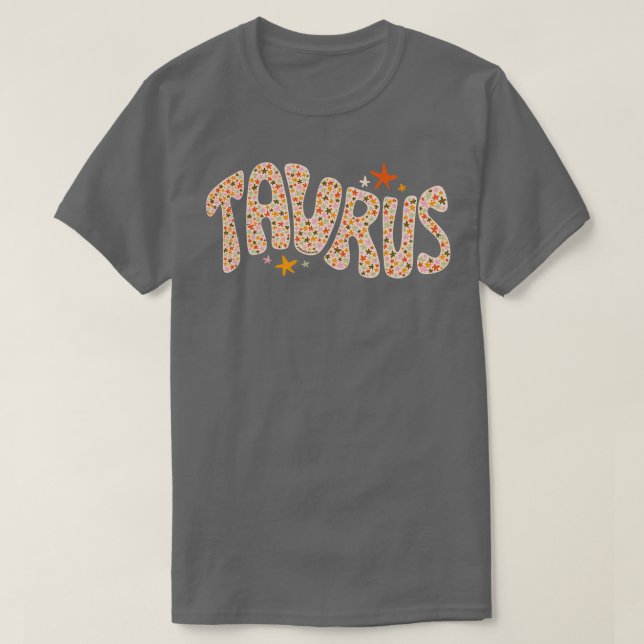 Starry Taurus T-Shirt (Design Front)