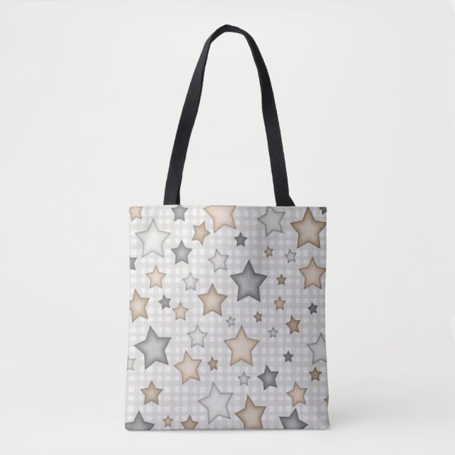 Starry Tote Bag – Dreamy & Magical Night Sky  (Front)