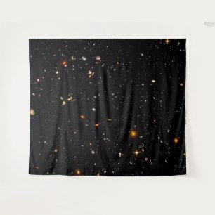 Starry universe space galaxies tapestry