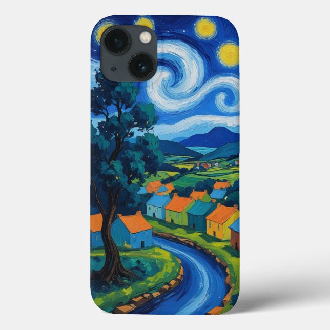 Starry Village Dreams Case-Mate iPhone Case (Back)
