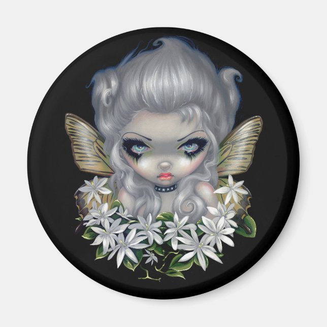 "Starry Wild Jasmine Fairy" Magnet (Front)