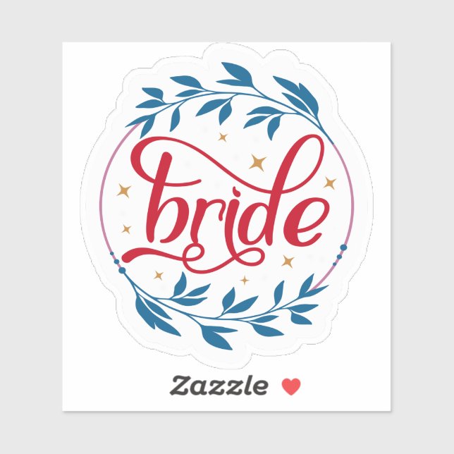 Starry Wreath Bride – Elegant Wedding (Sheet)
