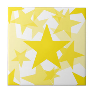 Stars 3 Yellow Tile