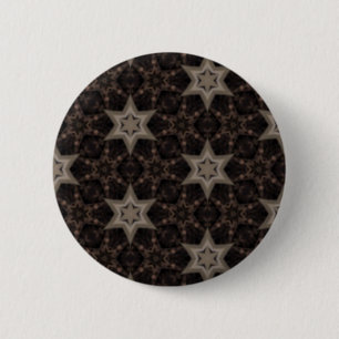 Stars 6 Cm Round Badge