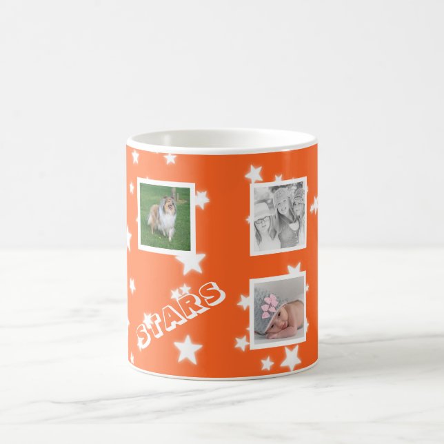 Stars 7 photo coffee mug (Center)