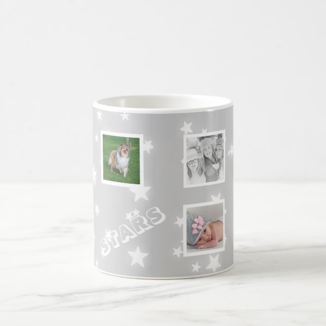 Stars 7 photo coffee mug (Center)