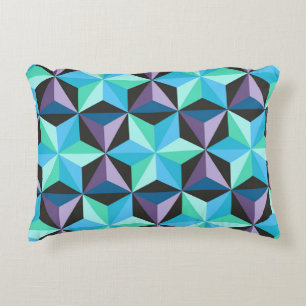 Stars Abstract Geometric Patchwork Decorative Cushion