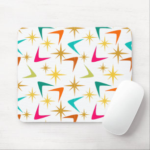 Stars and Boomerangs Mouse Pad