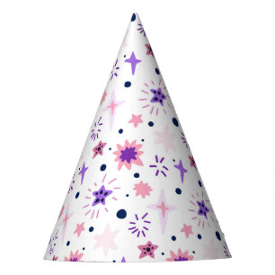 Stars and constellations party hat