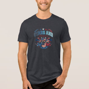 Stars and Dreams T-Shirt Design Tri-Blend Shirt